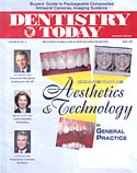 Dentistry Today Magazine cover